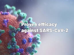 Proven effiacy against SARS-CoV-2